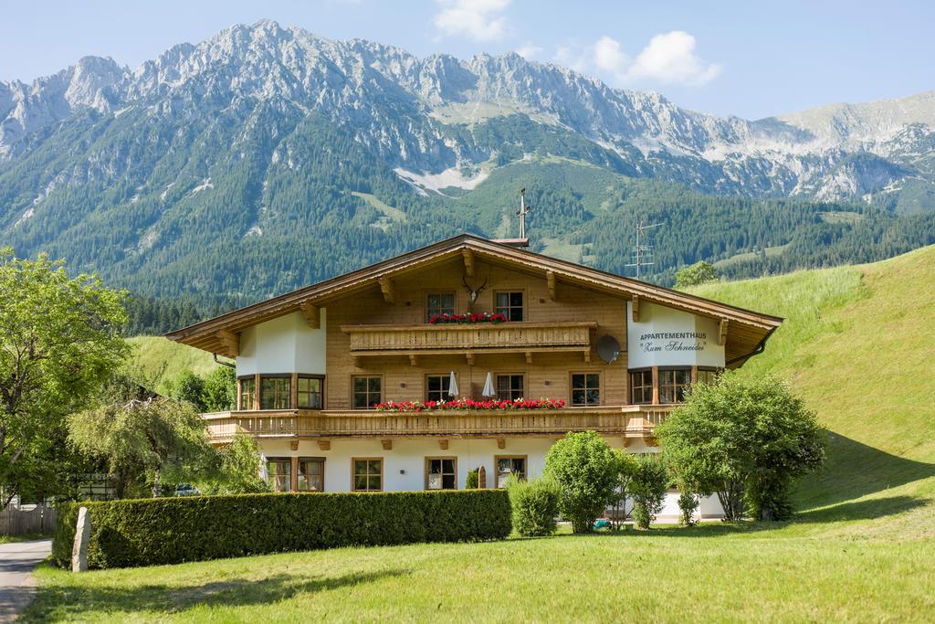 Appartementhaus Zum Schneider Шефау ам Вилден Кайзер Екстериор снимка